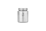 Keith Ti3035 Titanium Sport Bottle, Gris