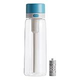 Amazon Basics - Botella de agua con filtro, Tritan sin...