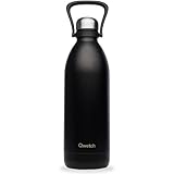 QWETCH - Botella isotérmica - Titan Matt Negro 2L -...