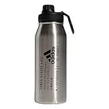 adidas 1 Liter (32 oz) Metal Water Bottle, Hot/Cold...