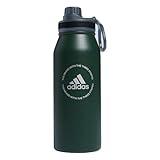 adidas Botella de agua de metal de 1 litro (32 onzas),...