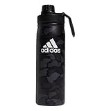 adidas Botella de agua de metal estándar de 600 ml,...