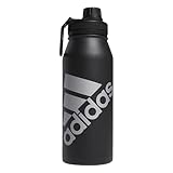 adidas Botella de agua de metal unisex de 1 litro,...