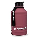 Navaris Botella de Agua de Acero Inoxidable -...