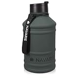 Navaris Botella de Agua de Acero Inoxidable -...