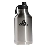 adidas Botella de Metal 2 l Accesorio, Acero y Negro,...