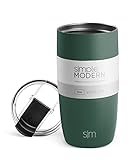 Simple Modern Travel Coffee Mug Tumbler with Clear Flip...