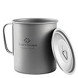 COOK'N'ESCAPE Pote de Titanio Ligero de 750 ml con...