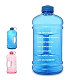 GEMFUL Botella de Agua Motivacional Grande 3 Litros Sin...